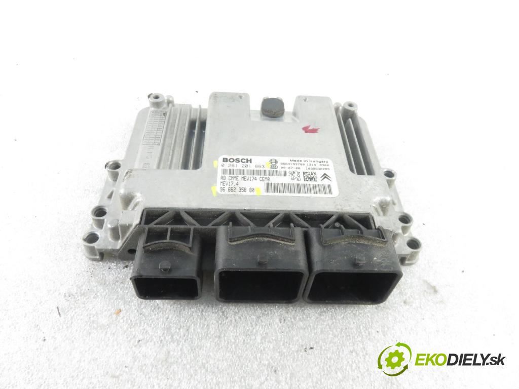 PEUGEOT 308 (4A_, 4C_) HB 2009 88,00 1.6 VTi 120 - 5FW (EP6) 1598,00 Riadiaca jednotka Motor 9666235880 ; 0261201863