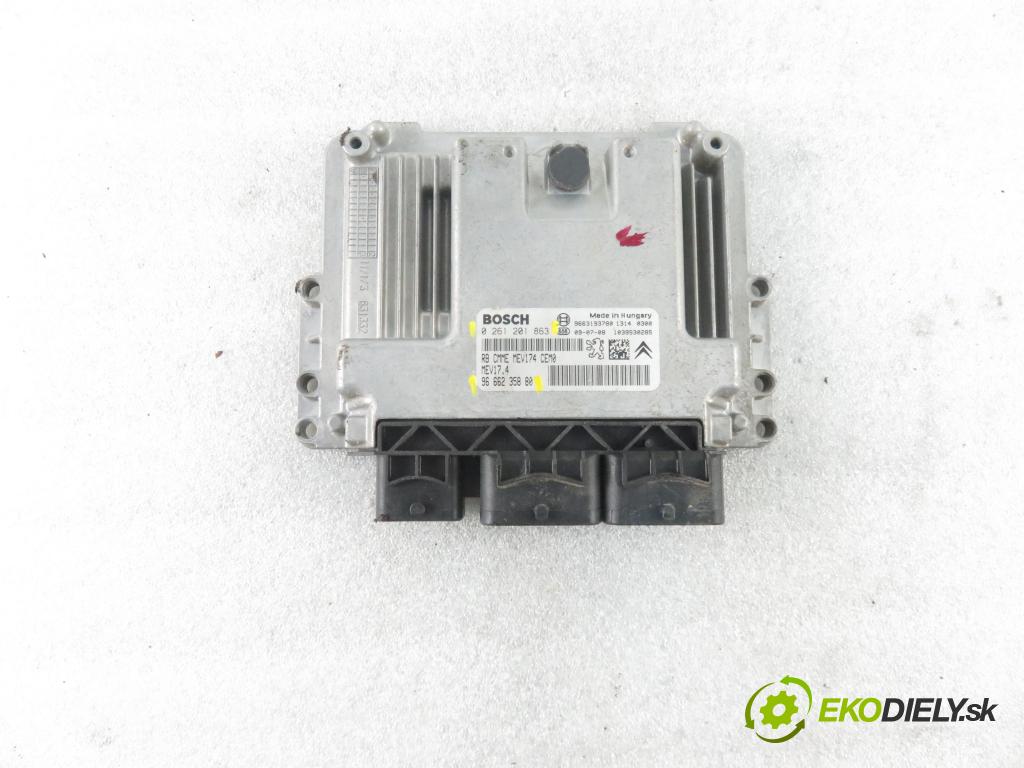 PEUGEOT 308 (4A_, 4C_) HB 2009 88,00 1.6 VTi 120 - 5FW (EP6) 1598,00 Riadiaca jednotka Motor 9666235880 ; 0261201863