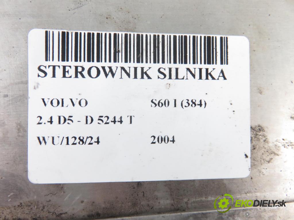 VOLVO S60 I (384) SEDAN 2004 120,00 2.4 D5 - D 5244 T 2401,00 Riadiaca jednotka Motor 0281011078 ; 30637733A