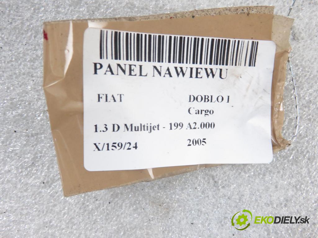 FIAT DOBLO Cargo (223_) FURGON 2005 55,00 1.3 D Multijet - 199 A2.000 1248,00 Panel kúrenia