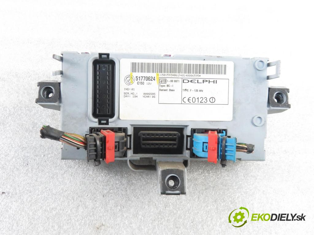 FIAT DOBLO Cargo (223_) FURGON 2005 55,00 1.3 D Multijet - 199 A2.000 1248,00 MODUL BSI 51770624