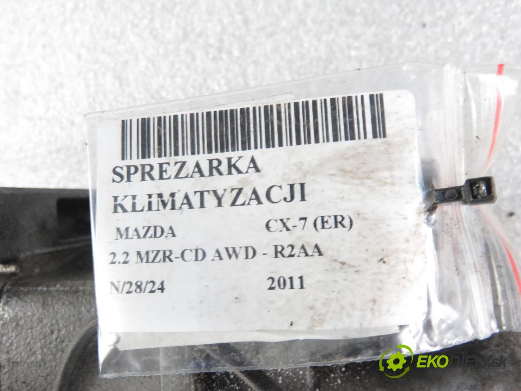 MAZDA CX-7 (ER) SUV 2011 0,00 2.2 MZR-CD AWD - R2AA 2184,00 KOMPRESOR: klimatizace H12A1AW4GE (Kompresory)