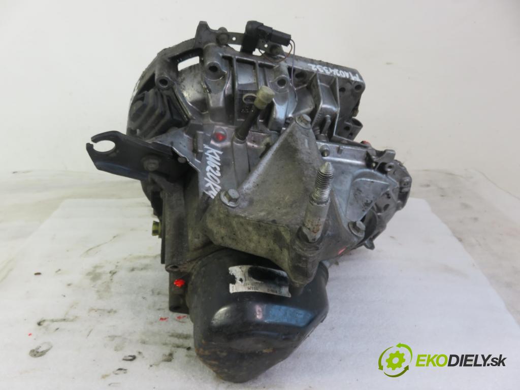 RENAULT SCENIC I (JA0/1_) MINIVAN 2002 75,00 1.9 dCi 102 - F9Q 732 1870,00 Prevodovka MANUALNA JC5132