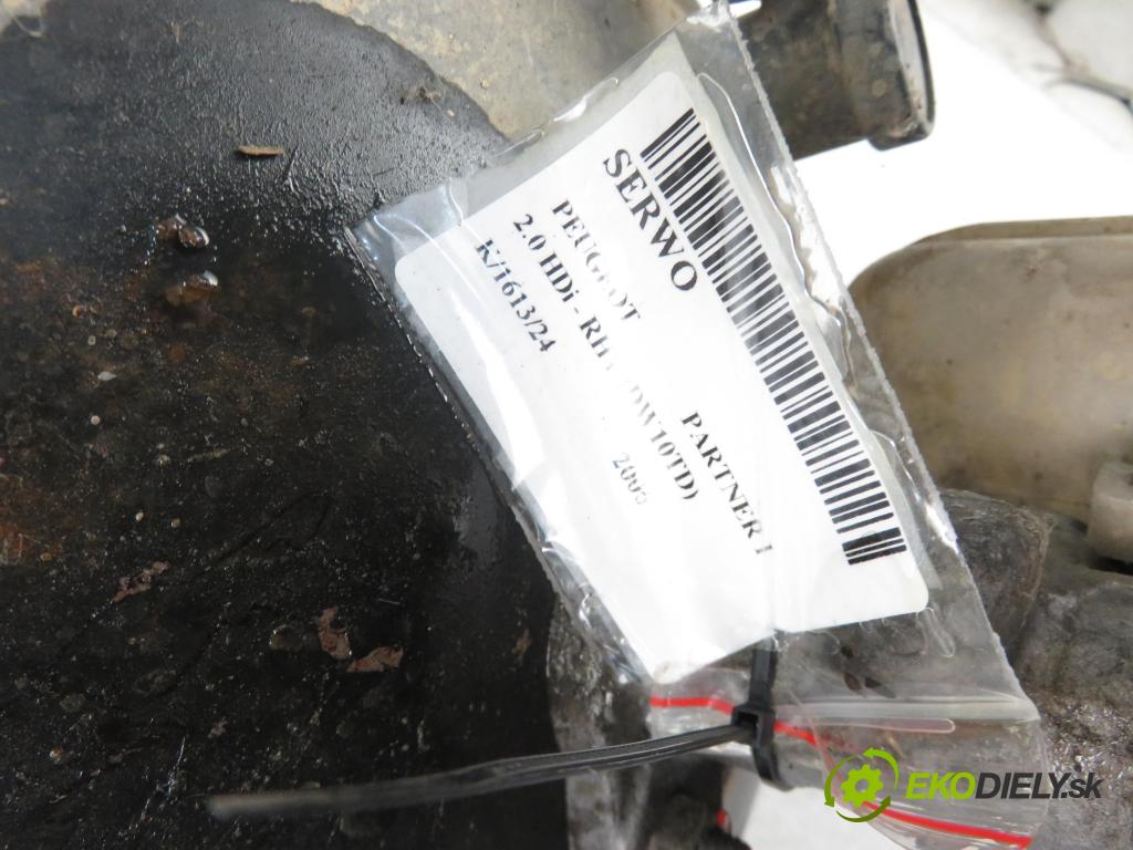 PEUGEOT PARTNER Skrzynia (5_, G_) FURGON 2006 66,00 2.0 HDi - RHY (DW10TD) 1997,00 Posilovač 9648370880 ; 0204024824 (Servočerpadlá, pumpy riadenia)