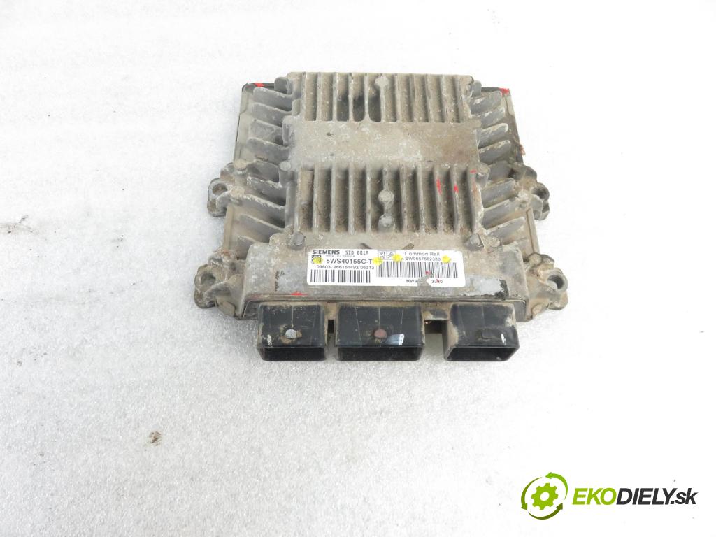PEUGEOT PARTNER Skrzynia (5_, G_) FURGON 2006 66,00 2.0 HDi - RHY (DW10TD) 1997,00 řídící jednotka motora 9657662380 ; 5WS40155CT