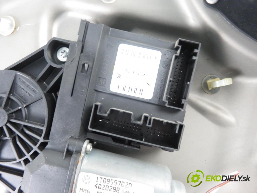 SKODA OCTAVIA II Combi (1Z5) KOMBI 2007 77,00 1.9 TDI - BXE 1896,00 mechanismus oken PPE 1Z1837656G ; 1K0959792J ; 1T0959702D