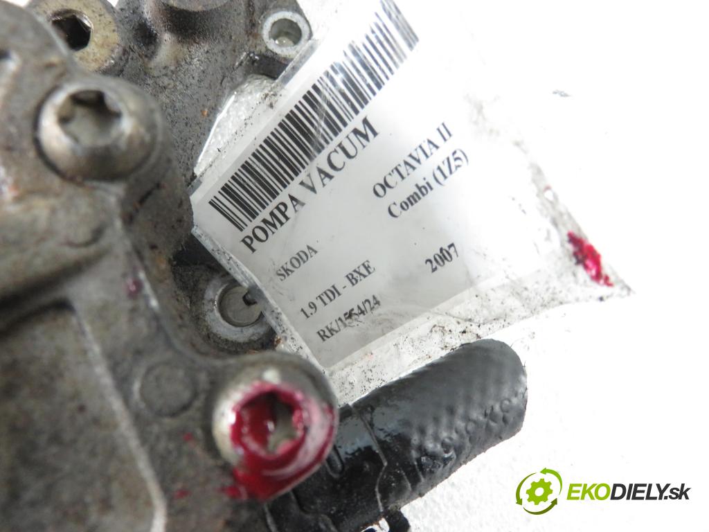 SKODA OCTAVIA II Combi (1Z5) KOMBI 2007 77,00 1.9 TDI - BXE 1896,00 Pumpa vákuová 038145209M