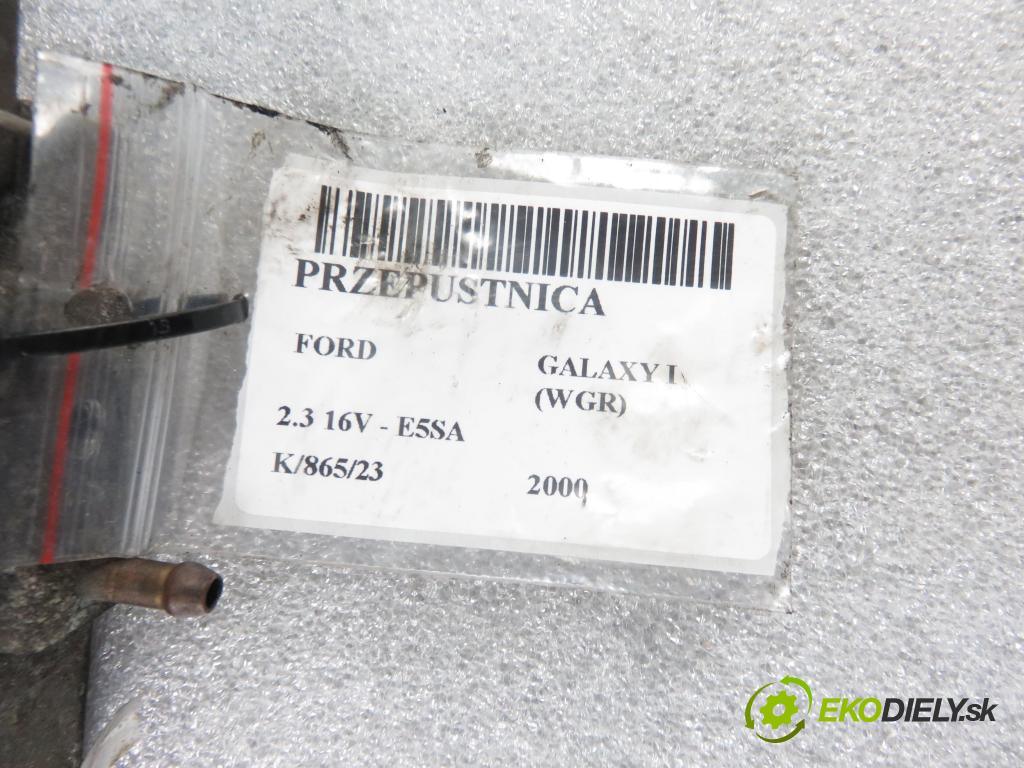 FORD GALAXY (WGR) VAN 2000 107,00 2.3 16V DOHC 146 - E5SA 2295,00 Škrtiaca klapka 97XFCA ; 95BF9B989 (Škrtiace klapky)