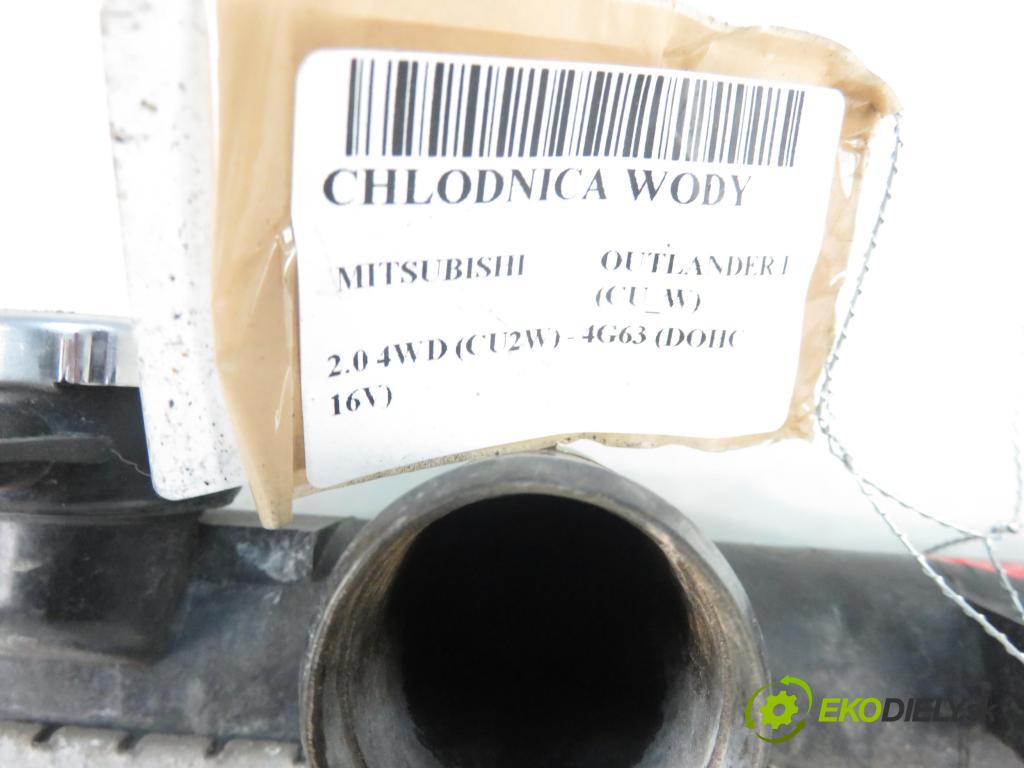 MITSUBISHI OUTLANDER I (CU_W) SUV 2005 118,00 2.4 4WD 160 (CU5W) - 4G69 2378,00 chladič vody