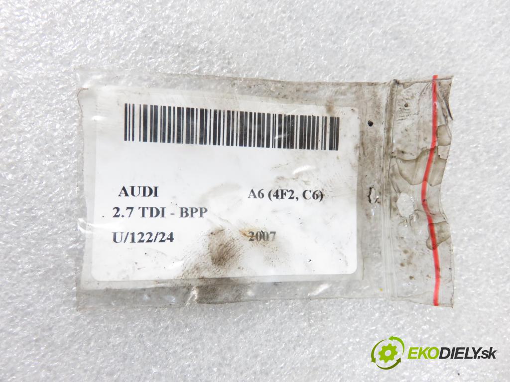 AUDI A6 (4F2, C6) SEDAN 2007 132,00 2.7 TDI 180 - BPP 2698,00 vstrekovač 059130277AJ ; 0445115054 (Vstrekovače)