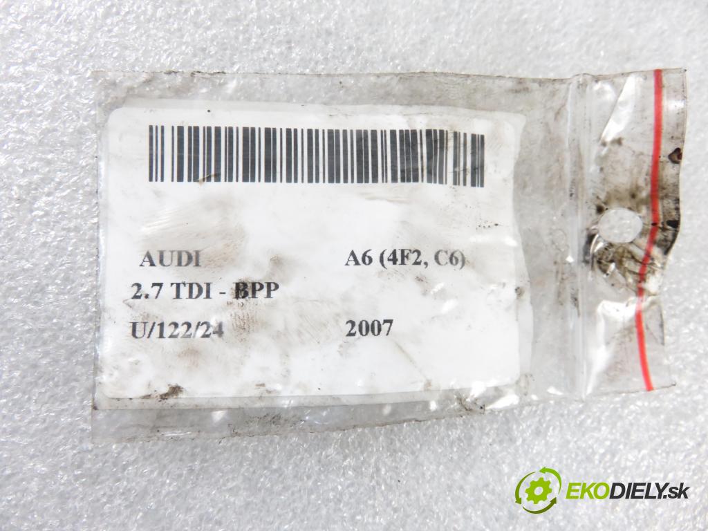 AUDI A6 (4F2, C6) SEDAN 2007 132,00 2.7 TDI 180 - BPP 2698,00 vstrekovač 059130277AJ ; 0445115054 (Vstrekovače)