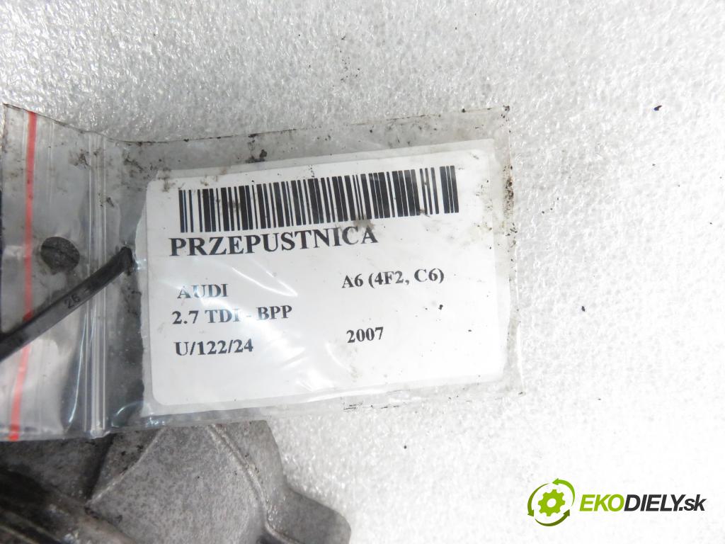 AUDI A6 (4F2, C6) SEDAN 2007 132,00 2.7 TDI 180 - BPP 2698,00 Škrtiaca klapka 059145950A ; A2C53085614 (Škrtiace klapky)
