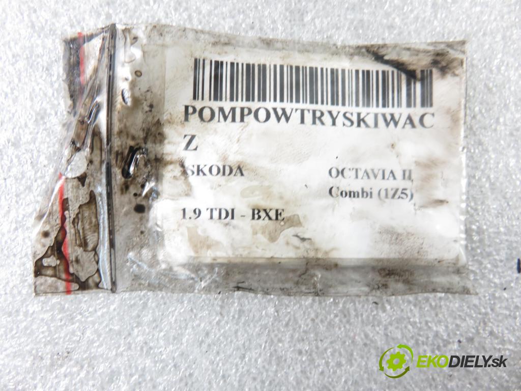 SKODA OCTAVIA II Combi (1Z5) KOMBI 2007 77,00 1.9 TDI - BXE 1896,00 Vstrekovač 038130073AG ; 0414720215 (Vstrekovače)