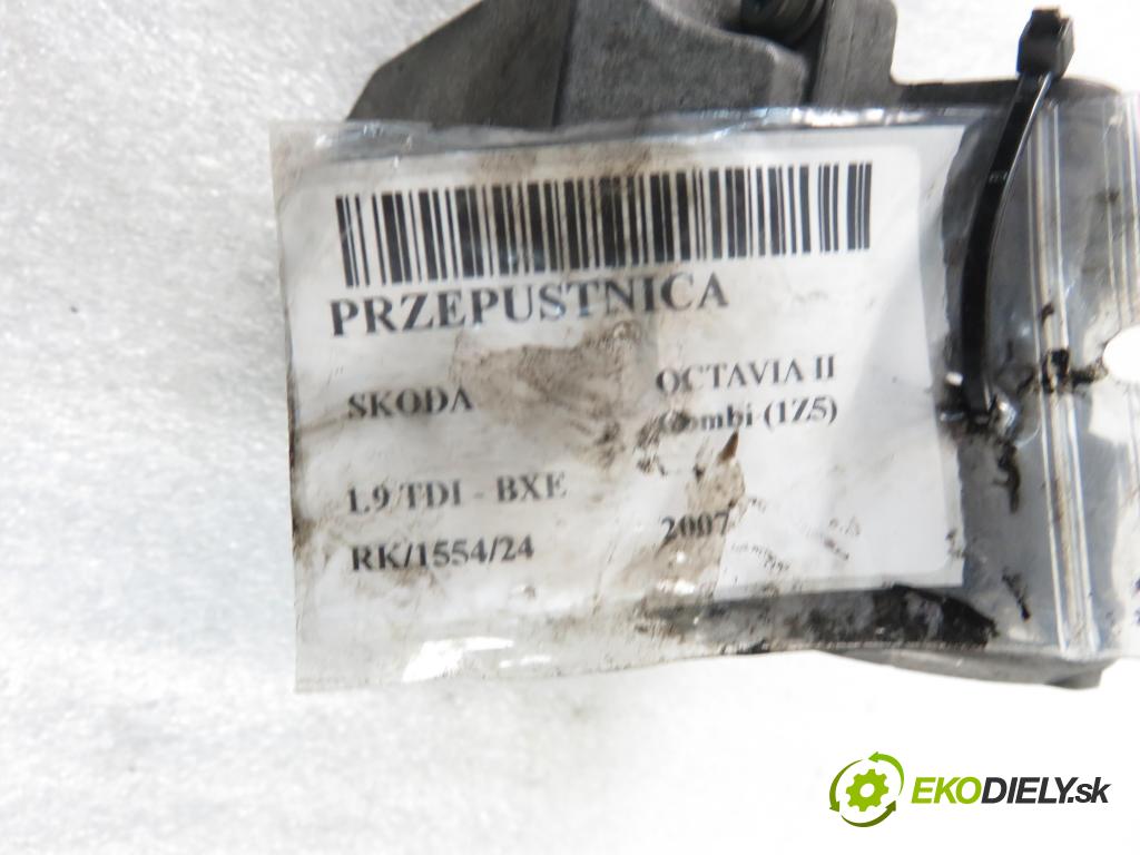 SKODA OCTAVIA II Combi (1Z5) KOMBI 2007 77,00 1.9 TDI - BXE 1896,00 Škrtiaca klapka A2C53099815 (Škrtiace klapky)