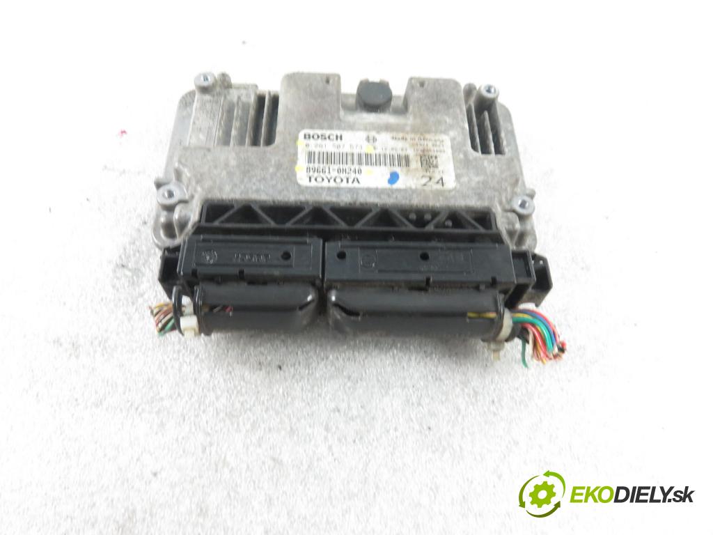 CITROEN C1 (PM_, PN_) HB 2012 50,00 1.0 12V R3 68 - 1KR-FE 998,00 řídící jednotka motora 0261S07573 ; 896610H240