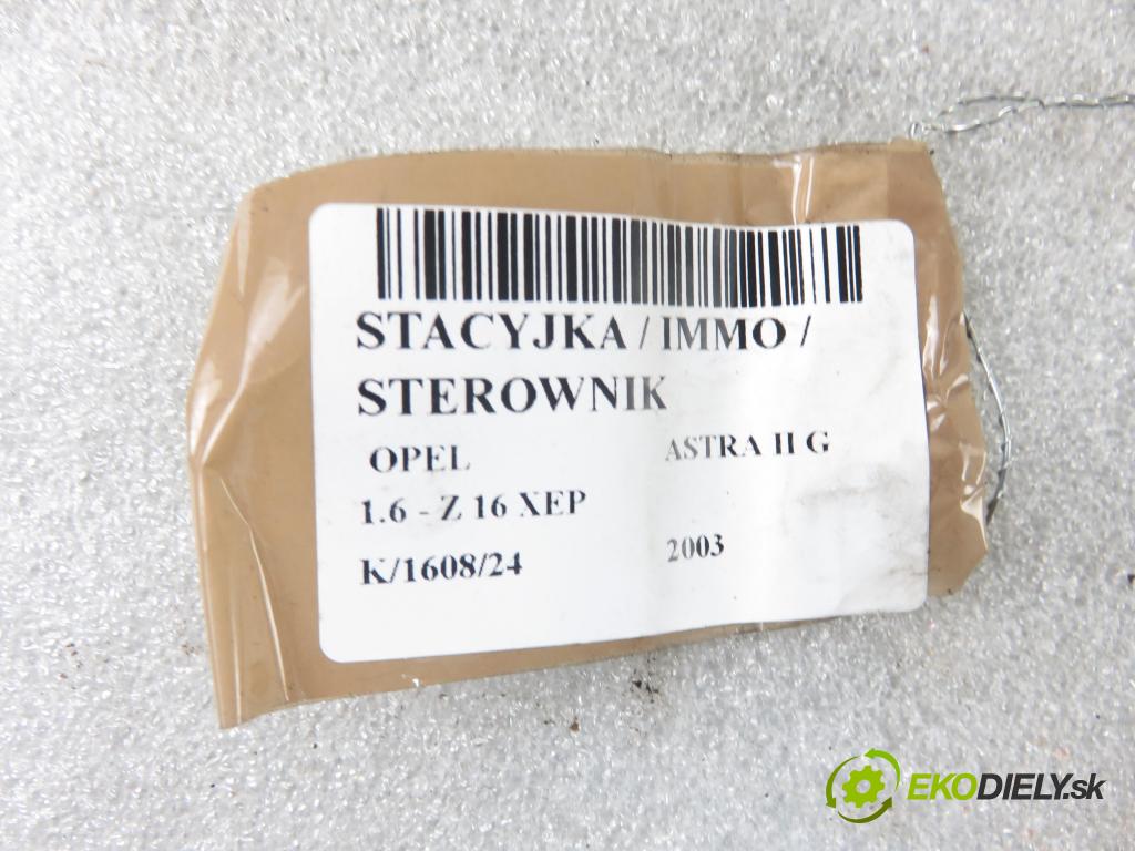 OPEL ASTRA G Кabriolet (F67) CABRIO 2003 76,00 1.6 103 - Z 16 XEP 1598,00 spinačka 90589389 ; 24445098 ; 5WK4763 (Spínacie skrinky a kľúče)