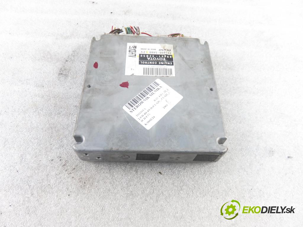 TOYOTA RAV 4 II (_A2_) SUV 2003 85,00 2.0 D-4D 4WD 116 - 1CD-FTV 1995,00 řídící jednotka motora 8966142B50 ; 1758005480