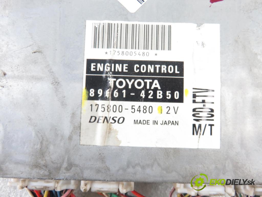 TOYOTA RAV 4 II (_A2_) SUV 2003 85,00 2.0 D-4D 4WD 116 - 1CD-FTV 1995,00 řídící jednotka motora 8966142B50 ; 1758005480