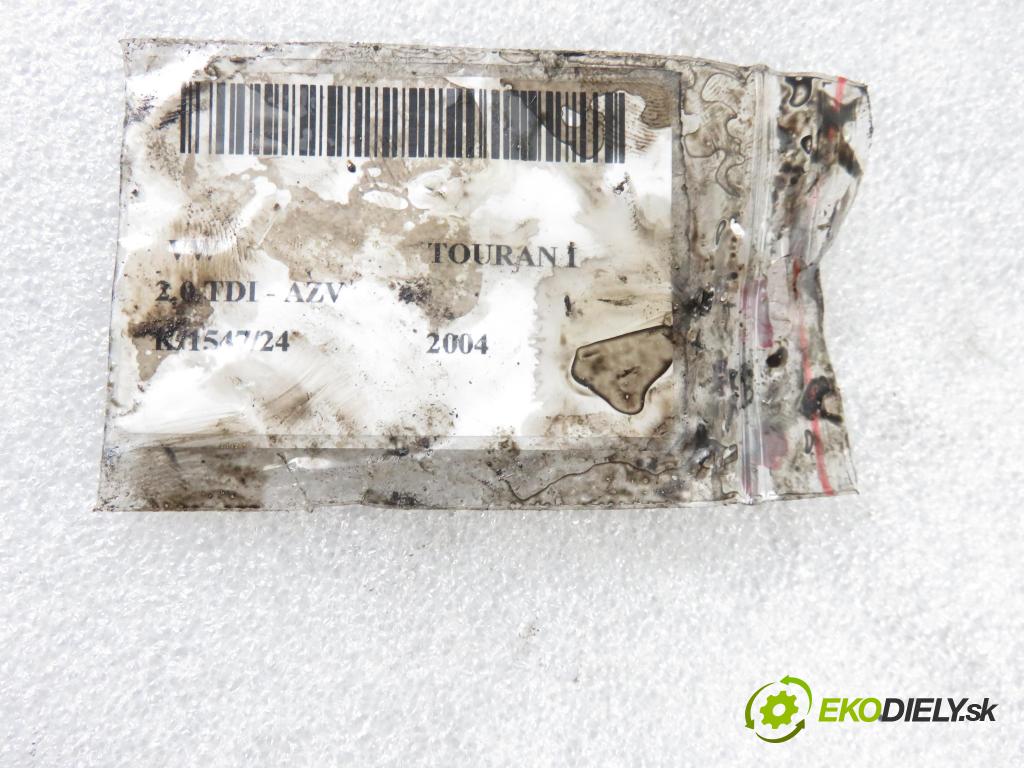 VW TOURAN (1T1, 1T2) MINIVAN 2004 100,00 2.0 TDI PD 16V 136 - AZV 1968,00 Vstrekovač 03G130073B ; 0414720403 (Vstrekovače)