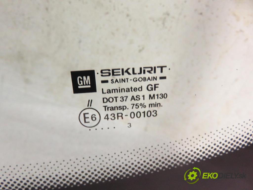 OPEL ASTRA G Кabriolet (F67) CABRIO 2003 76,00 1.6 103 - Z 16 XEP 1598,00 Okno čelná 