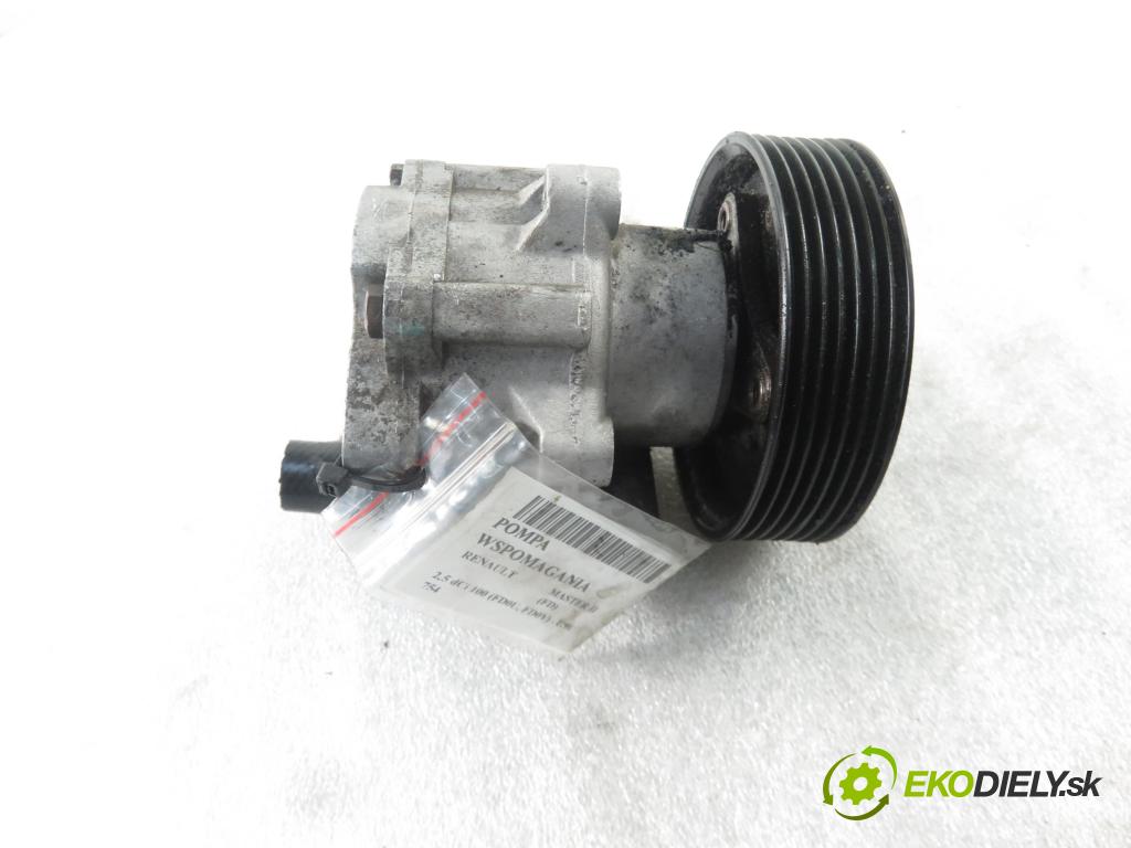 RENAULT MASTER II Skrzynia (FD) FURGON 2004 73,00 2.5 dCi 100 - G9U 754 2464,00 Pumpa servočerpadlo  (Servočerpadlá, pumpy riadenia)