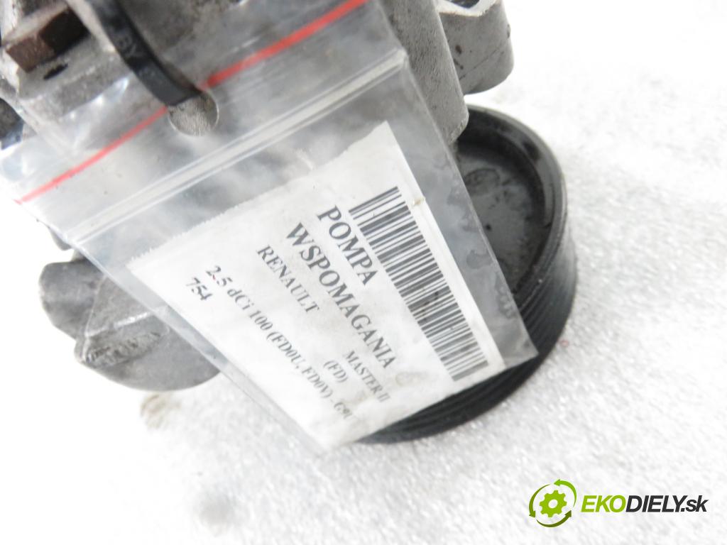 RENAULT MASTER II Skrzynia (FD) FURGON 2004 73,00 2.5 dCi 100 - G9U 754 2464,00 Pumpa servočerpadlo  (Servočerpadlá, pumpy riadenia)