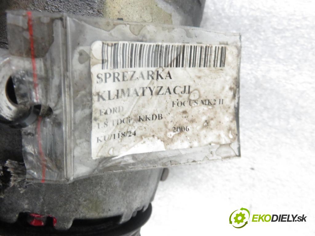 FORD FOCUS II (DA_, HCP) HB 2006 85,00 1.8 TDCi - KKDB 1753,00 KOMPRESOR: klimatizácie  (Kompresory klimatizácie)