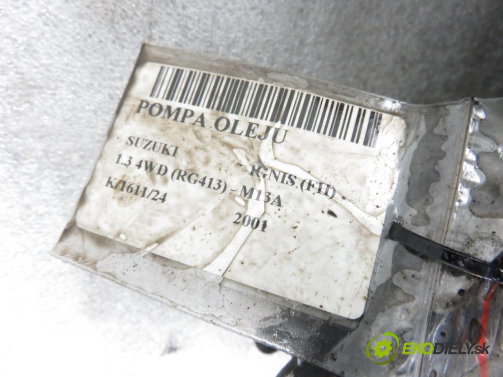 SUZUKI IGNIS (FH) HB 2001 61,00 1.3 4WD 83 (RG413) - M13A 1328,00 pumpa oleje S169G (Olejové pumpy)