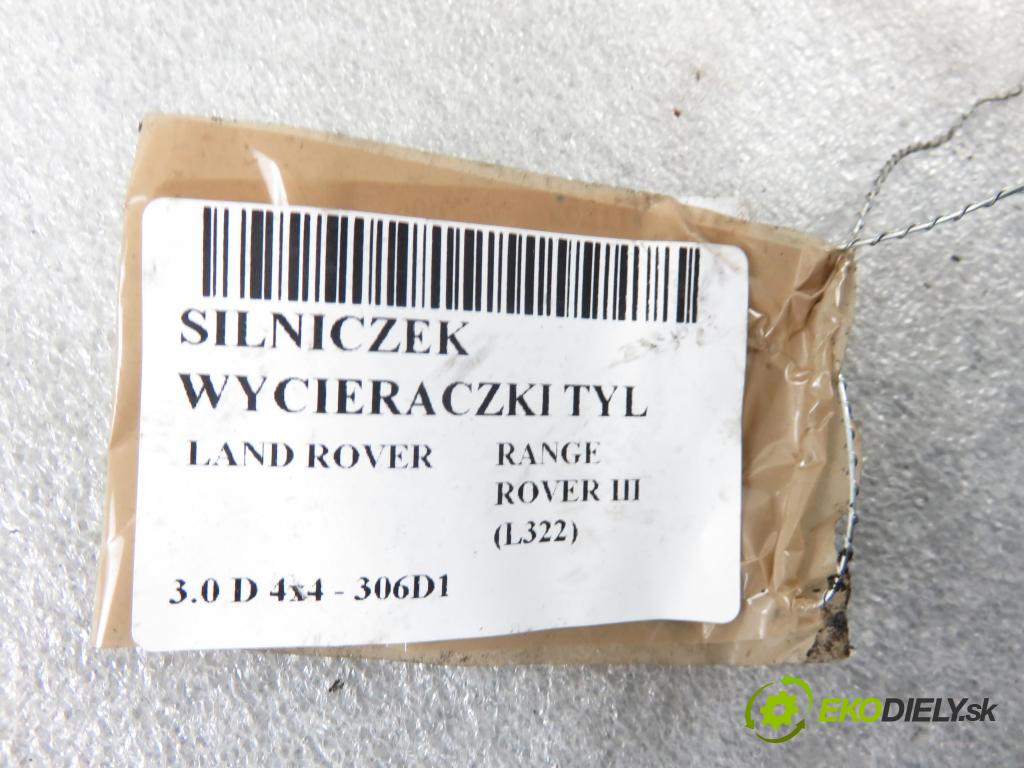LAND ROVER RANGE ROVER III (L322) SUV 2006 130,00 3.0 D 4x4 - 306D1 2926,00 motorek stěrače ZADNÍ: 0390201571