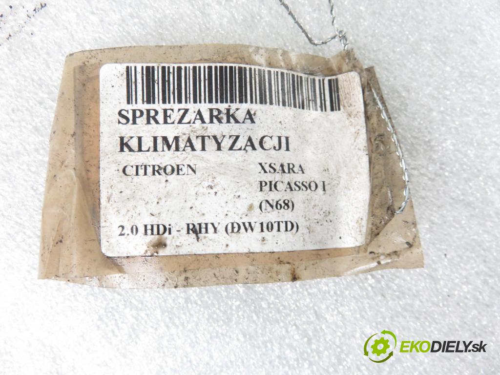 CITROEN XSARA PICASSO (N68) MINIVAN 2003 66,00 2.0 HDi 8V 90 - RHY 1997,00 KOMPRESOR: klimatizácie 9646416780 (Kompresory klimatizácie)