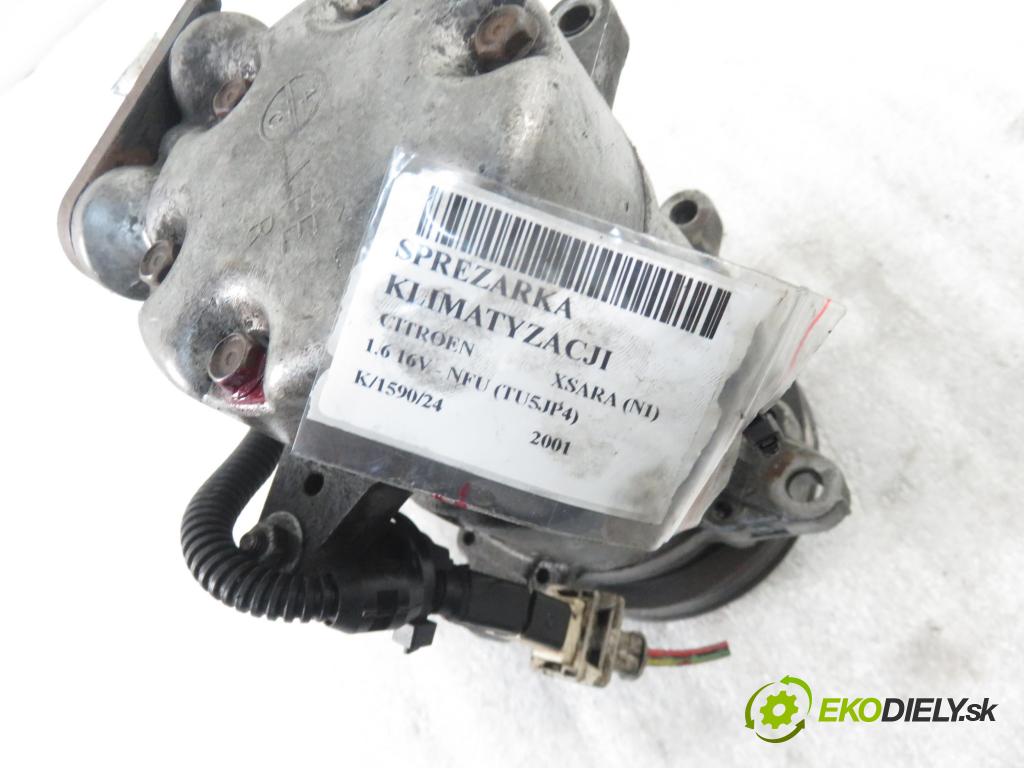 CITROEN XSARA (N1) LIFTBACK 2001 80,00 1.6 16V 109 - NFU 1587,00 KOMPRESOR: klimatizace  (Kompresory)