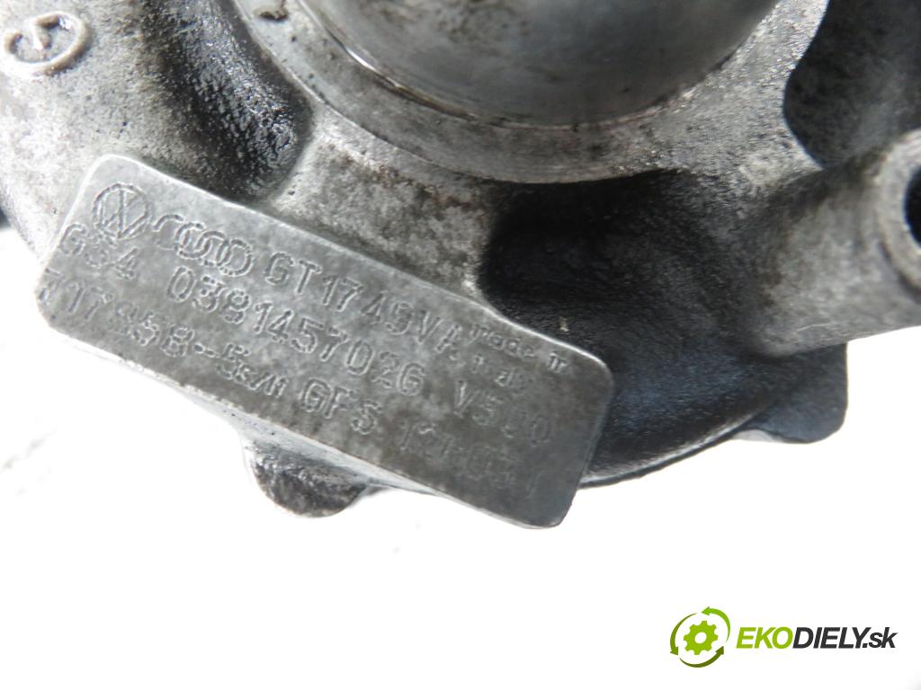 VW PASSAT B5.5 Variant (3B6) KOMBI 2002 96,00 1.9 TDI 4motion - AVF 1896,00 RYCHLONABÍJEČKA: 038145702G (Turbodúchadla (kompletní))