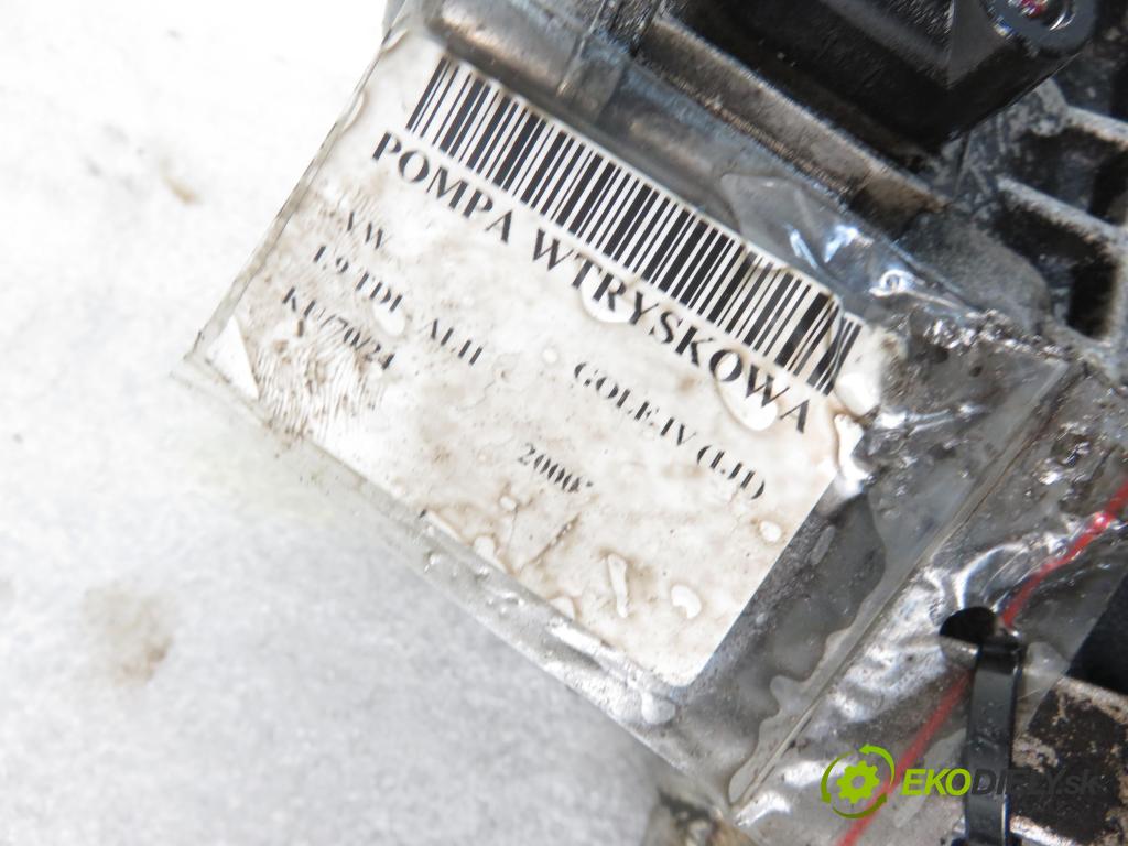 VW GOLF IV (1J1) HB 2000 66,00 1.9 TDI 90 - ALH 1896,00 Pumpa vstrekovacia 038130107D ; 0460404977 (Vstrekovacie čerpadlá)