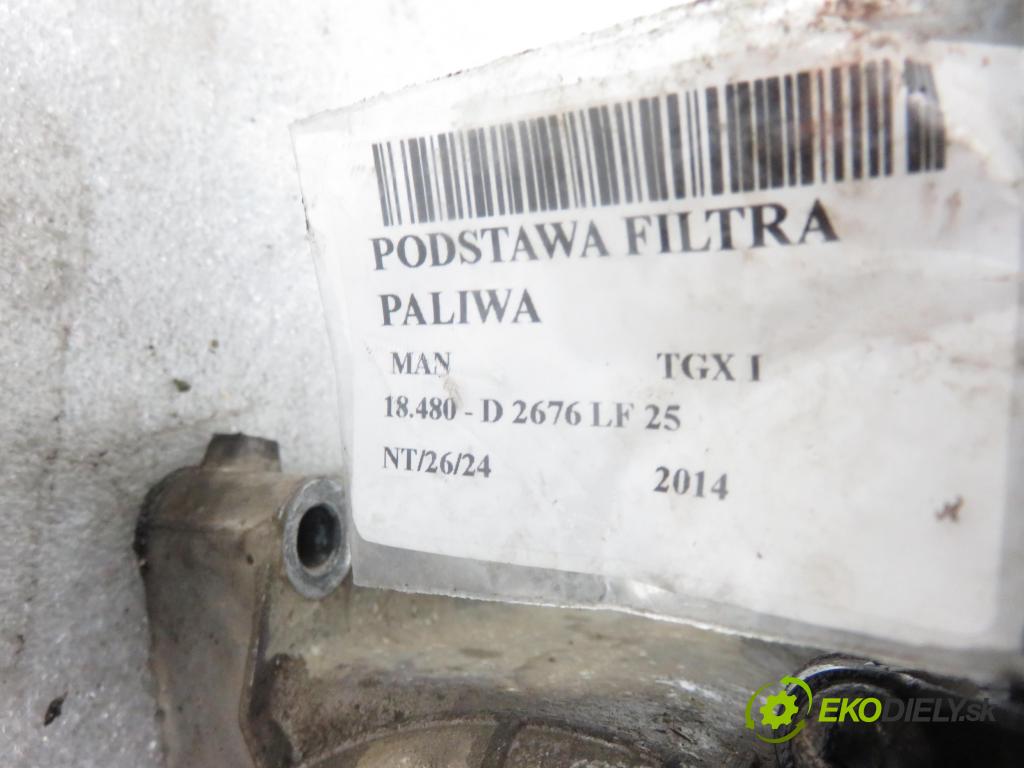 MAN TGX I CIĄGNIK SIODŁOWY 2014 353,00 18.480 - D 2676 LF 25 12419,00 Obal filtra paliva 51125017312 (Obaly filtrov paliva)
