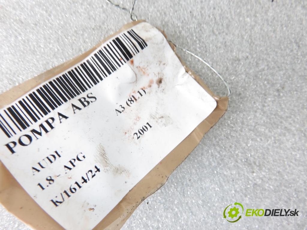 AUDI A3 (8L1) HB 2001 92,00 1.8 - APG 1781,00 Pumpa ABS 1C0907379E ; 10096003133 ; 1J0614517E (Pumpy ABS)
