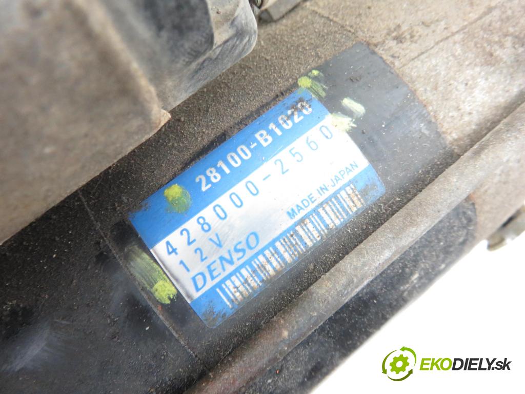 DAIHATSU SIRION (M3_) HB 2006 51,00 1 - 1KR-FE 998,00 Štartér 4280002560 ; 28100B1020 (Štartéry)
