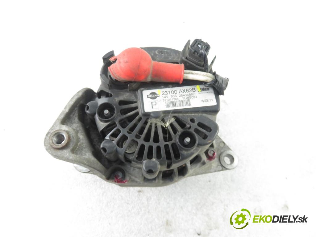 NISSAN NOTE (E11, NE11) MINIVAN 2011 65,00 1.4 - CR14DE 1386,00 Alternátor 23100AX62B (Alternátory)