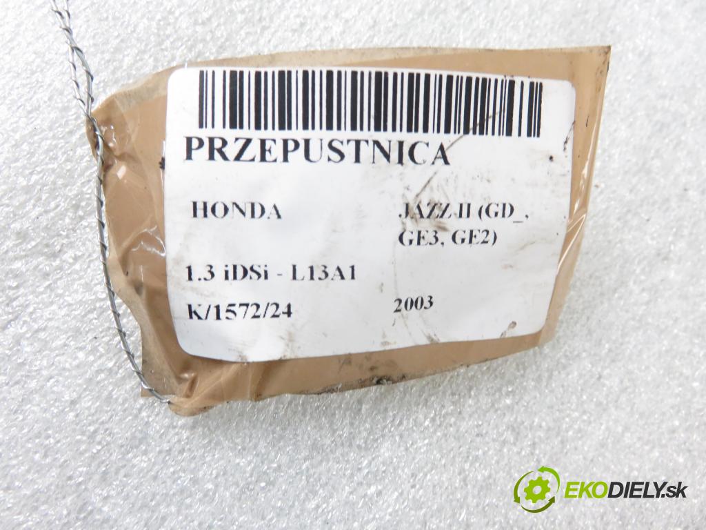 HONDA JAZZ II (GD_, GE3, GE2) HB 2003 0,00 1.3 iDSi - L13A1 1339,00 Škrtiaca klapka 0280750141 (Škrtiace klapky)
