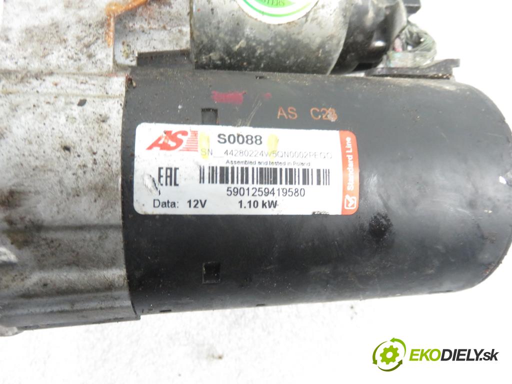 OPEL ASTRA G Кabriolet (F67) CABRIO 2003 76,00 1.6 103 - Z 16 XEP 1598,00 Štartér S0088 (Štartéry)