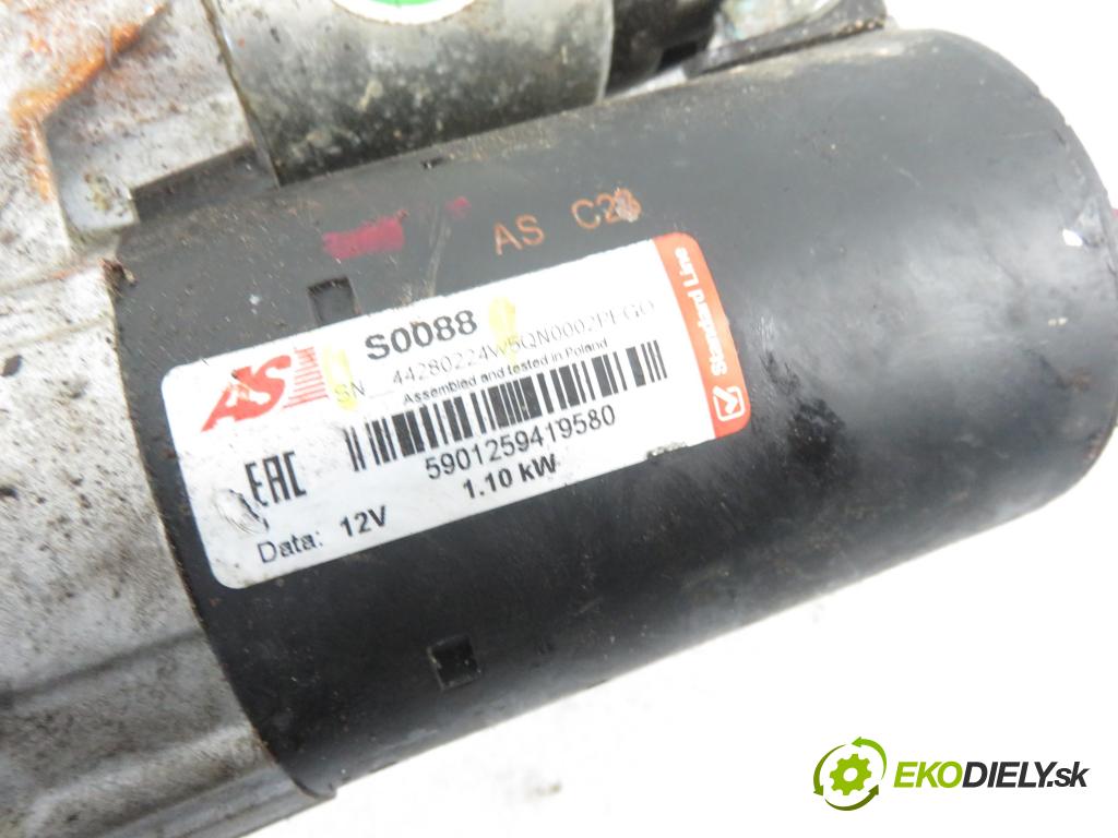 OPEL ASTRA G Кabriolet (F67) CABRIO 2003 76,00 1.6 103 - Z 16 XEP 1598,00 Štartér S0088 (Štartéry)