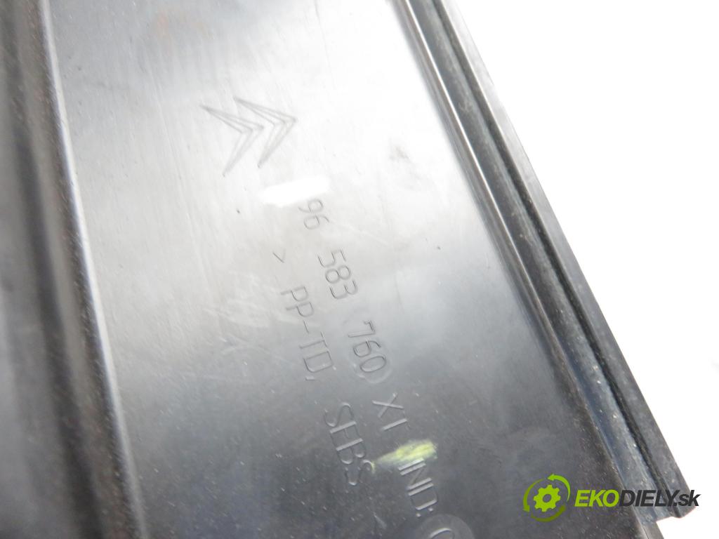 CITROEN C4 I (LC_) HB 2005 80,00 1.6 16V - NFU (TU5JP4) 1587,00 Torpédo, plast pod čelné okno 96583760XT (Torpéda)