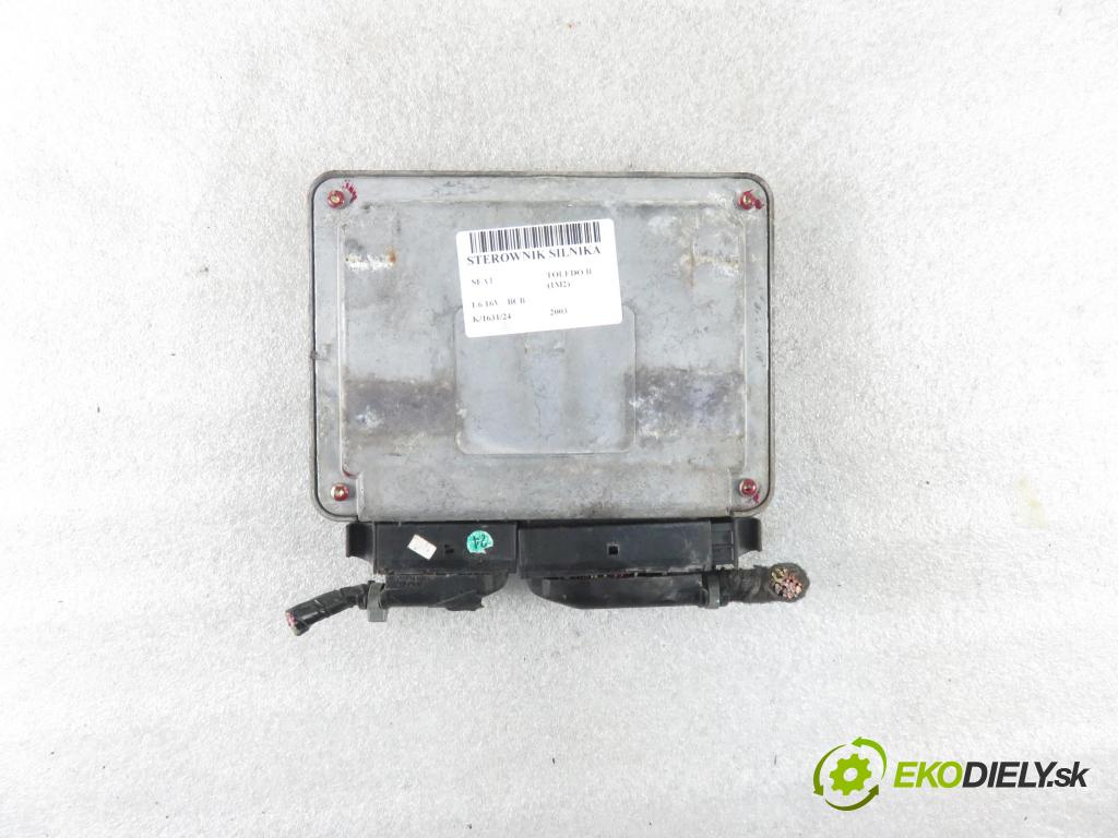 SEAT TOLEDO II (1M2) SEDAN 2003 77,00 1.6 16V - BCB 1598,00 Riadiaca jednotka Motor 036906034DS ; IAW4MVDS