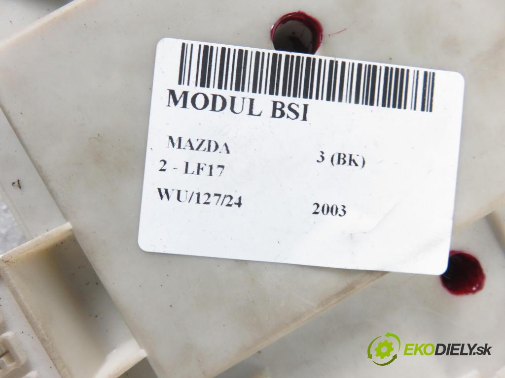 MAZDA 3 (BK) HB 2003 111,00 2.0 150 - LF17 1999,00 MODUL BSI BP4K66730C