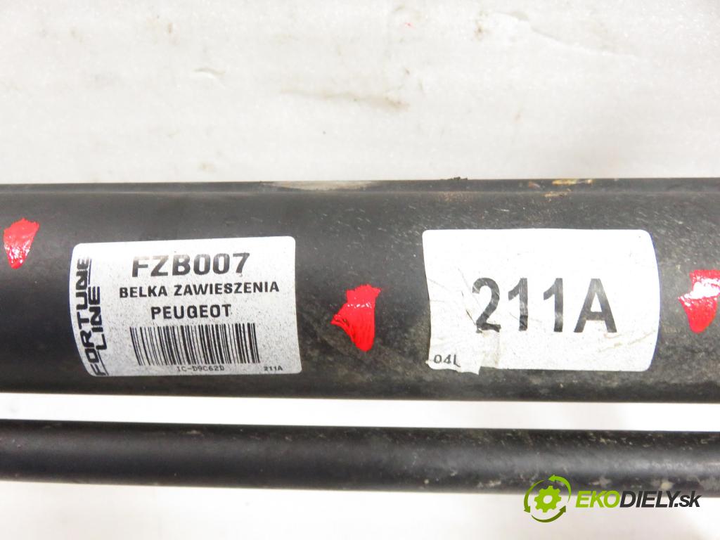 PEUGEOT 206 liftback (2A/C) HB 2002 50,00 1.4 HDi 8V 70 - 8HZ 1398,00 výztuha zadní část