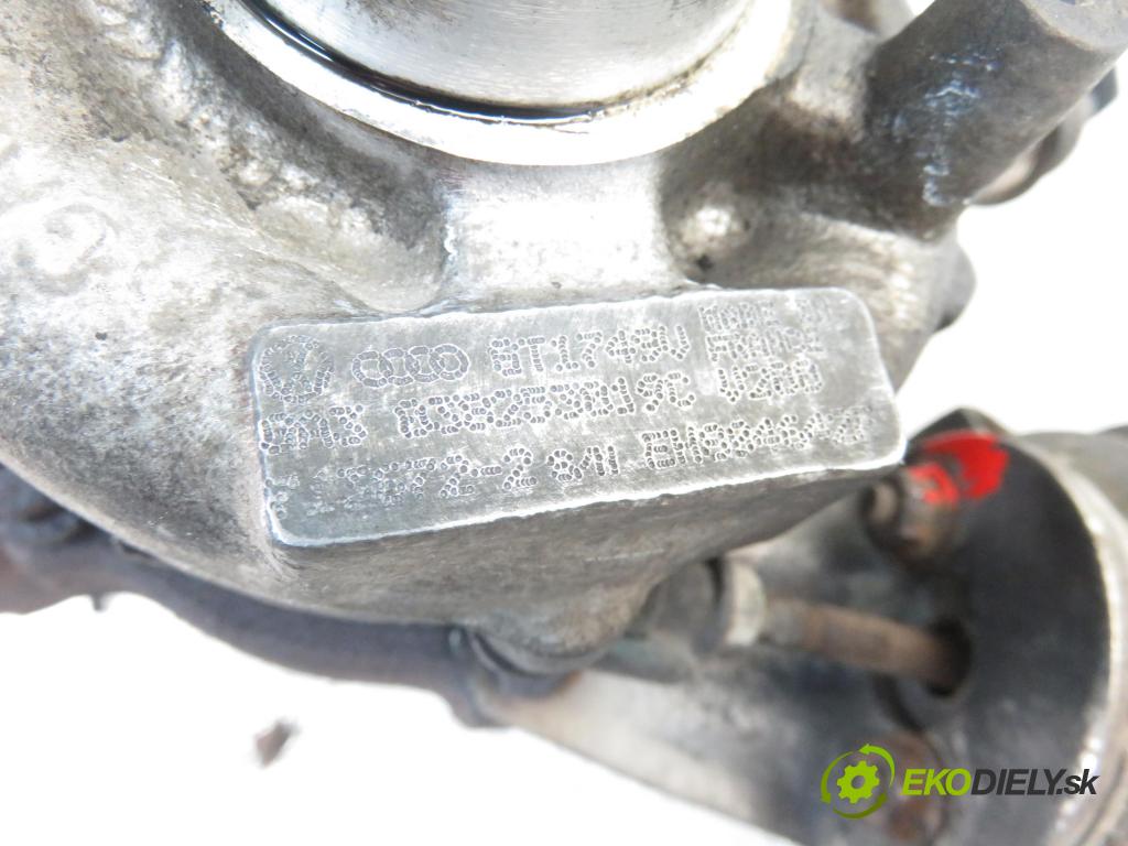 VW GOLF IV (1J1) HB 1998 66,00 1.9 TDI - AGR 1896,00 RYCHLONABÍJEČKA: 038253019C (Turbodúchadla (kompletní))