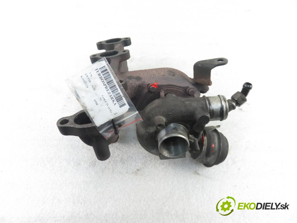 VW GOLF IV (1J1) HB 1998 66,00 1.9 TDI - AGR 1896,00 RYCHLONABÍJEČKA: 038253019C (Turbodúchadla (kompletní))