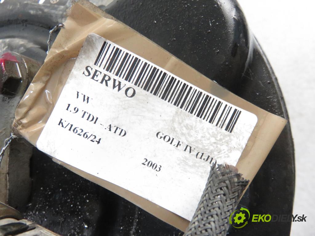 VW GOLF IV (1J1) HB 2003 74,00 1.9 TDI PD 101 - ATD 1896,00 Posilovač 1J1614105S ; 03786435034 (Servočerpadlá, pumpy riadenia)