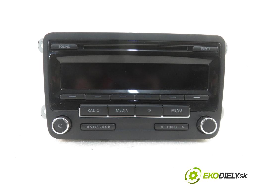 VW GOLF VI (5K1) HB 2012 77,00 1.6 TDI - CAYC 1598,00 RADIO CD 1K0035186AN