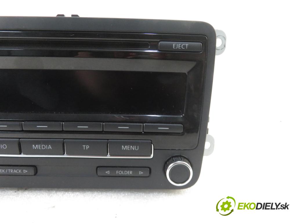 VW GOLF VI (5K1) HB 2012 77,00 1.6 TDI - CAYC 1598,00 RADIO CD 1K0035186AN