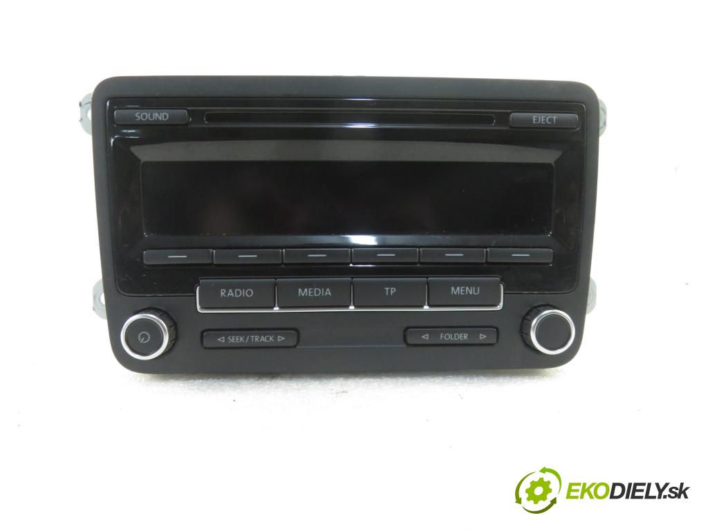 VW GOLF VI (5K1) HB 2012 77,00 1.6 TDI - CAYC 1598,00 RADIO CD 1K0035186AN